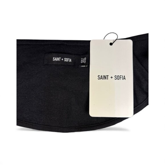 Saint & Sofia Knit Side Zip Up Top w Pockets, Brand New w Tags - Picture 2 of 4